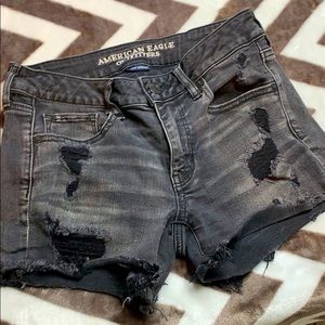 American eagle Sz 8 shorts black